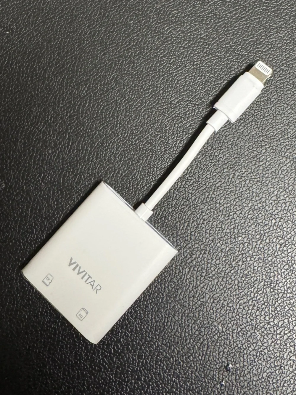 Vivitar iPhone SD Card Reader Lightning Adapter MOV4016